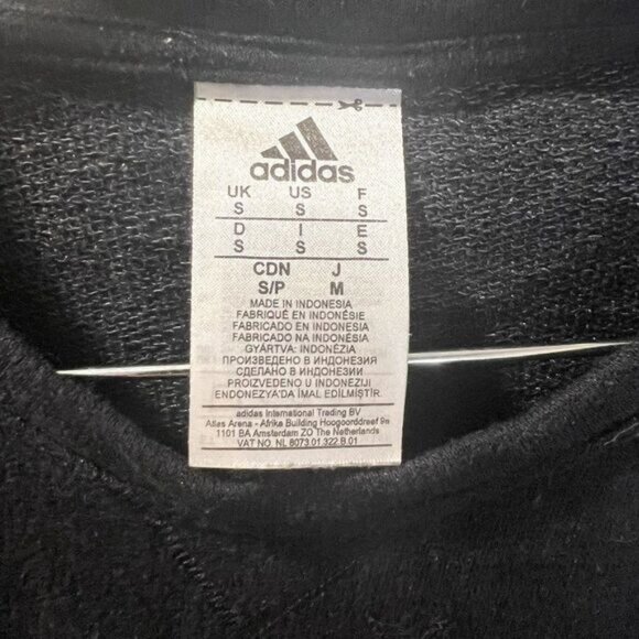 adidas Black Raw Short Sleeve Athletic Tee‎ Women's T-shirt - Picture 6 of 7